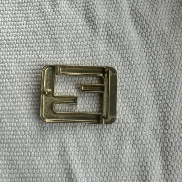 Classic Fendi styled FF Monogram Men’s Designer Belt Buckle - Picture 2 of 4